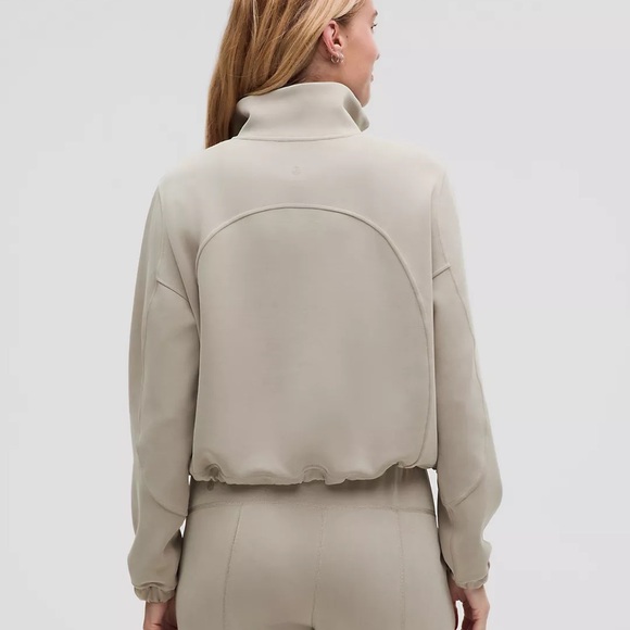 Lululemon brushed softstrme half zip pullover - size 2 - Picture 2 of 9